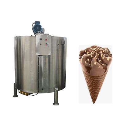 SS 304 Zbiornik czekoladowy 1000L do produkcji piekarni