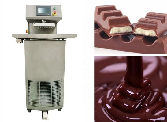 kupować Powlekarka do czekolady 380V, idealna do ciągłego nakładania czekolady w zakładach produkujących herbatniki produkcja online