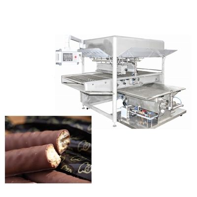 kupować 300 kg/h Mała maszyna do powlekania czekolady PLC produkcja online